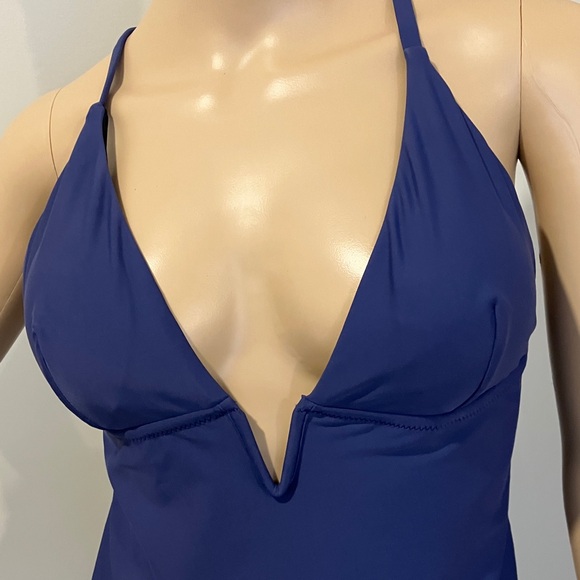 CUPSHE Women One Piece Swimsuit Deep V Neck - Picture 2 of 12